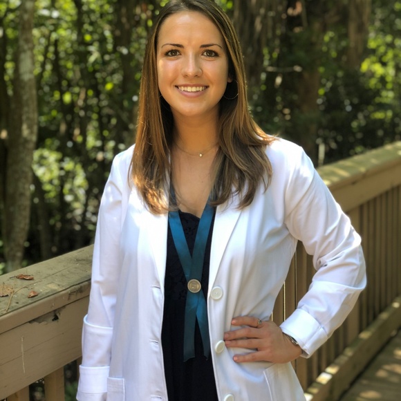 Purple label - Healing hands white coat 31” - Picture 2 of 2